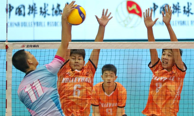 2024年全国青少年U17男子排球锦标赛在秦皇岛举行